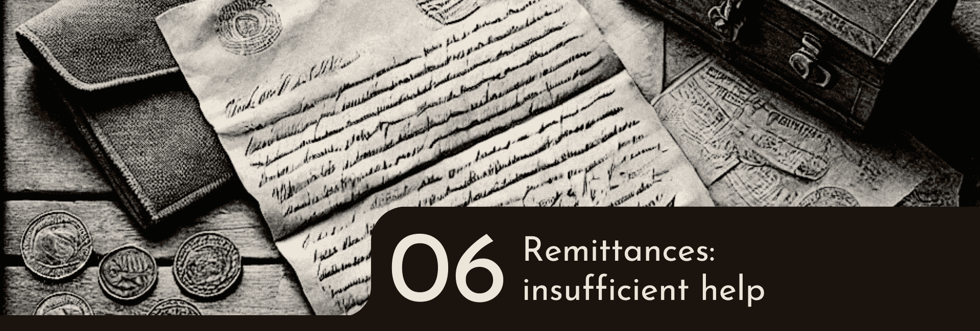 la nostra storia altrove radici 6 EN Remittances: insufficient help