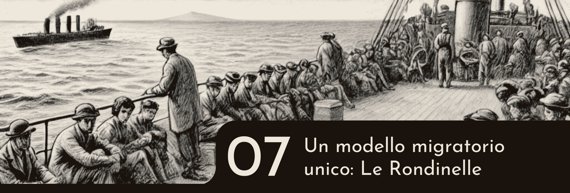 la nostra storia altrove radici 7 Un modello migratorio unico: Le Rondinelle